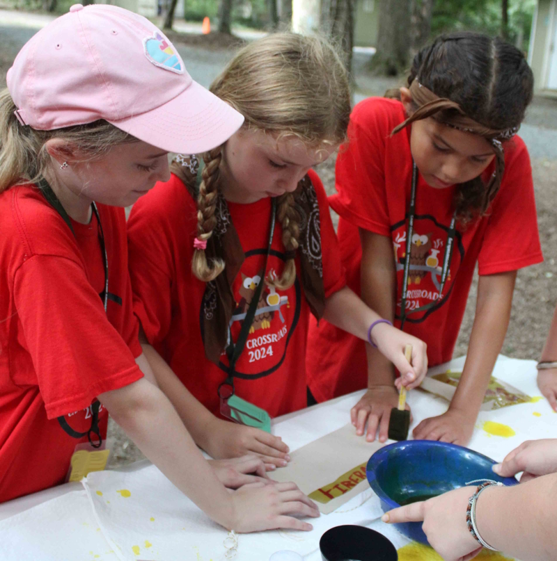 A picture of the Camp Crossroads experience.