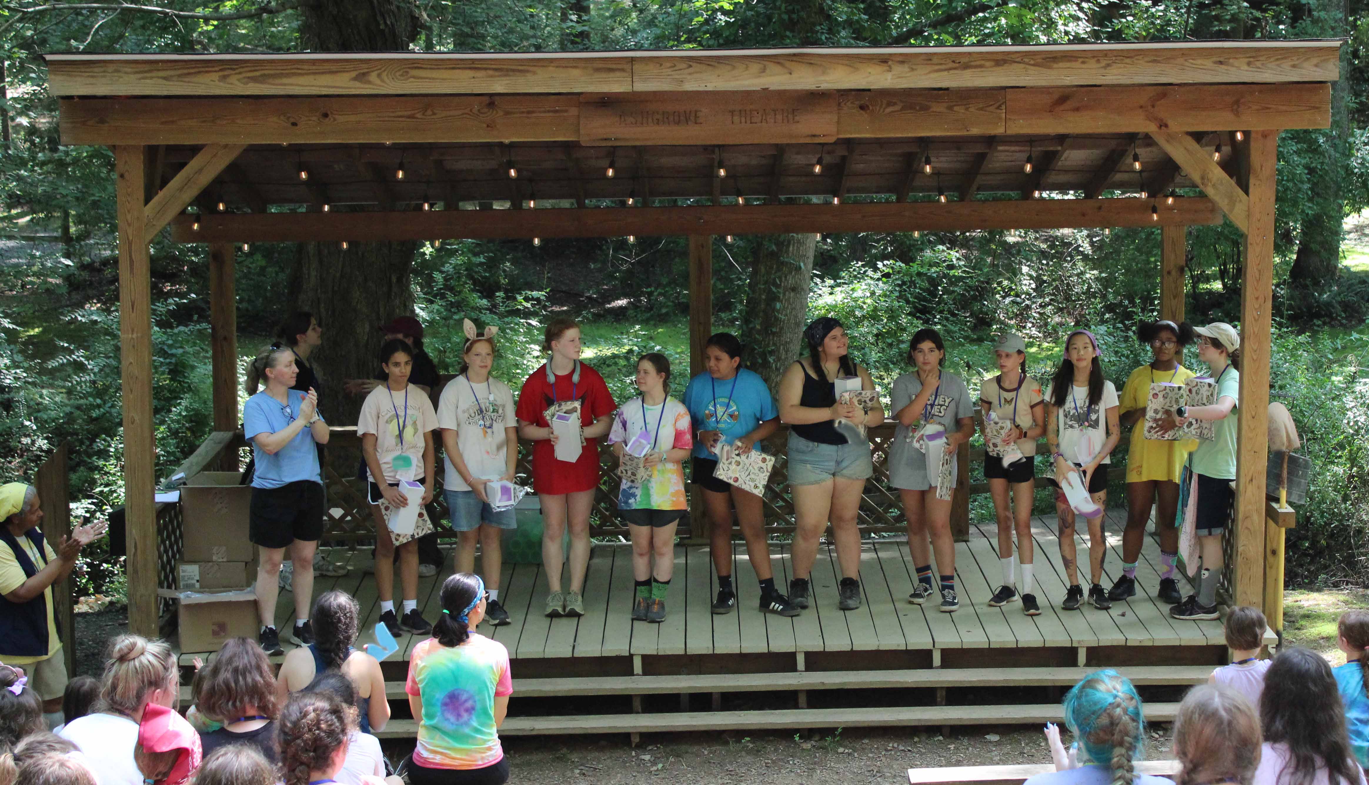 A picture of the Camp Crossroads experience.