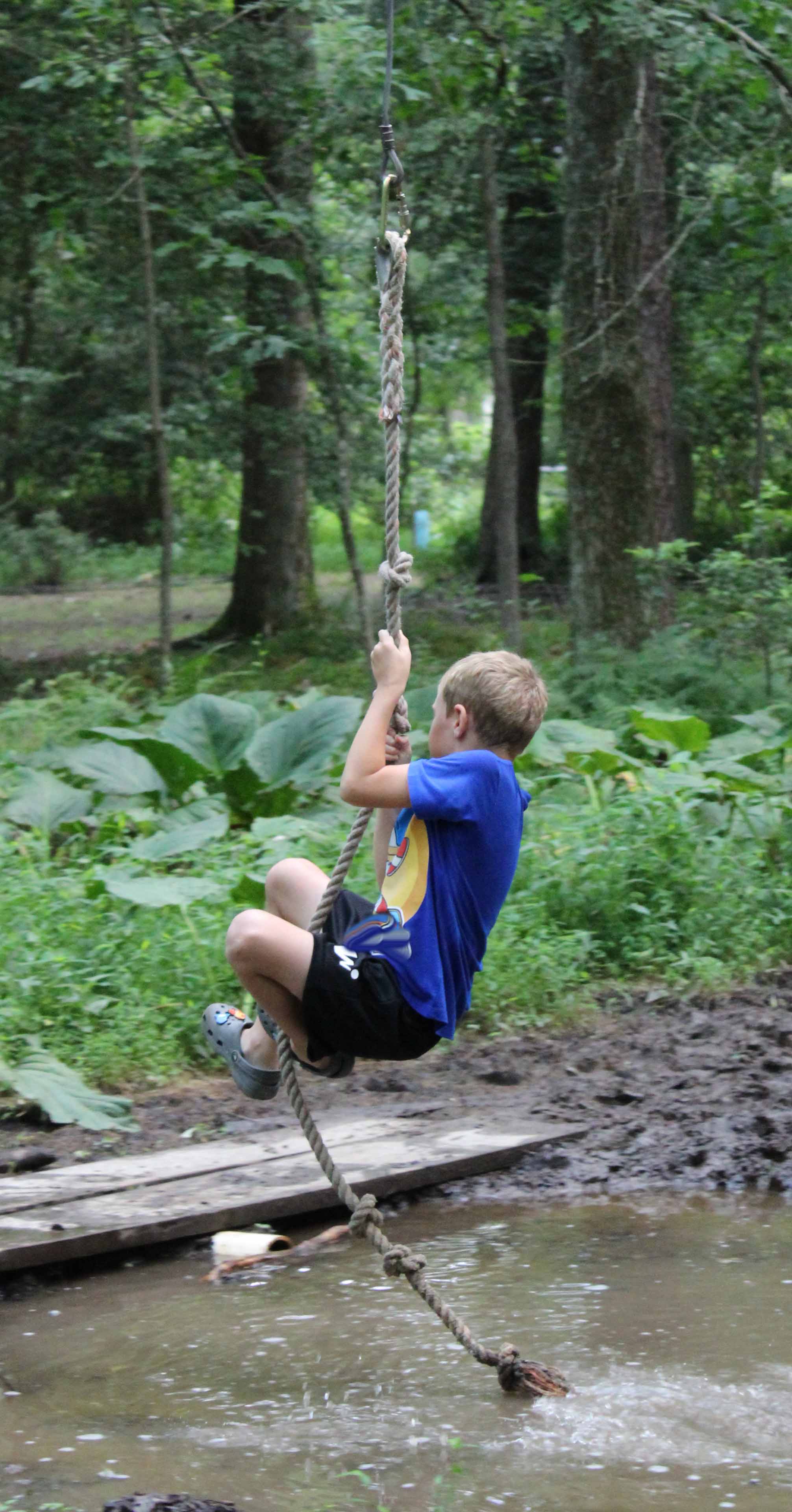 A picture of the Camp Crossroads experience.