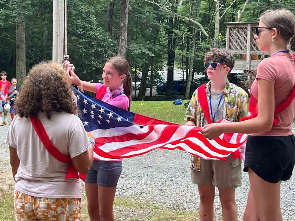 A picture of the Camp Crossroads experience.