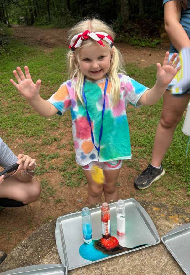 A picture of the Camp Crossroads experience.