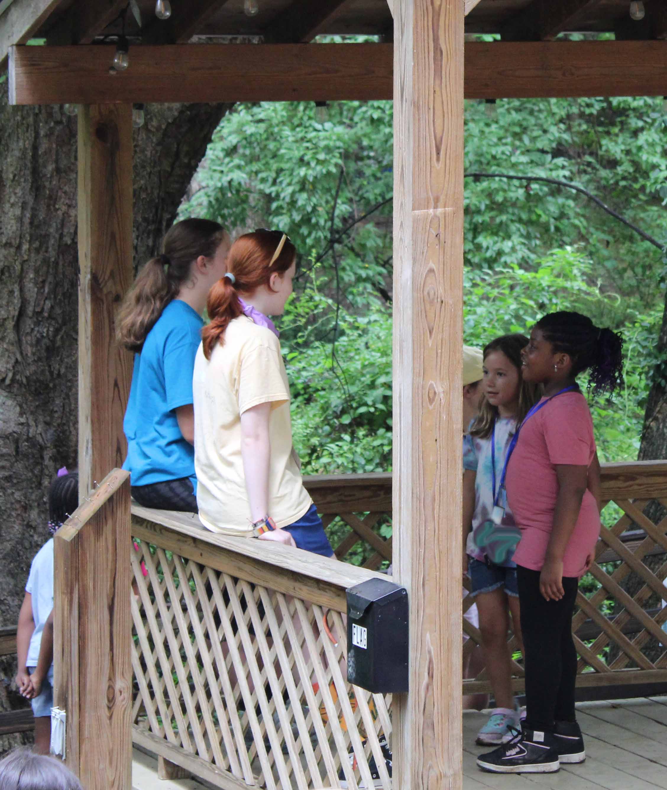 A picture of the Camp Crossroads experience.