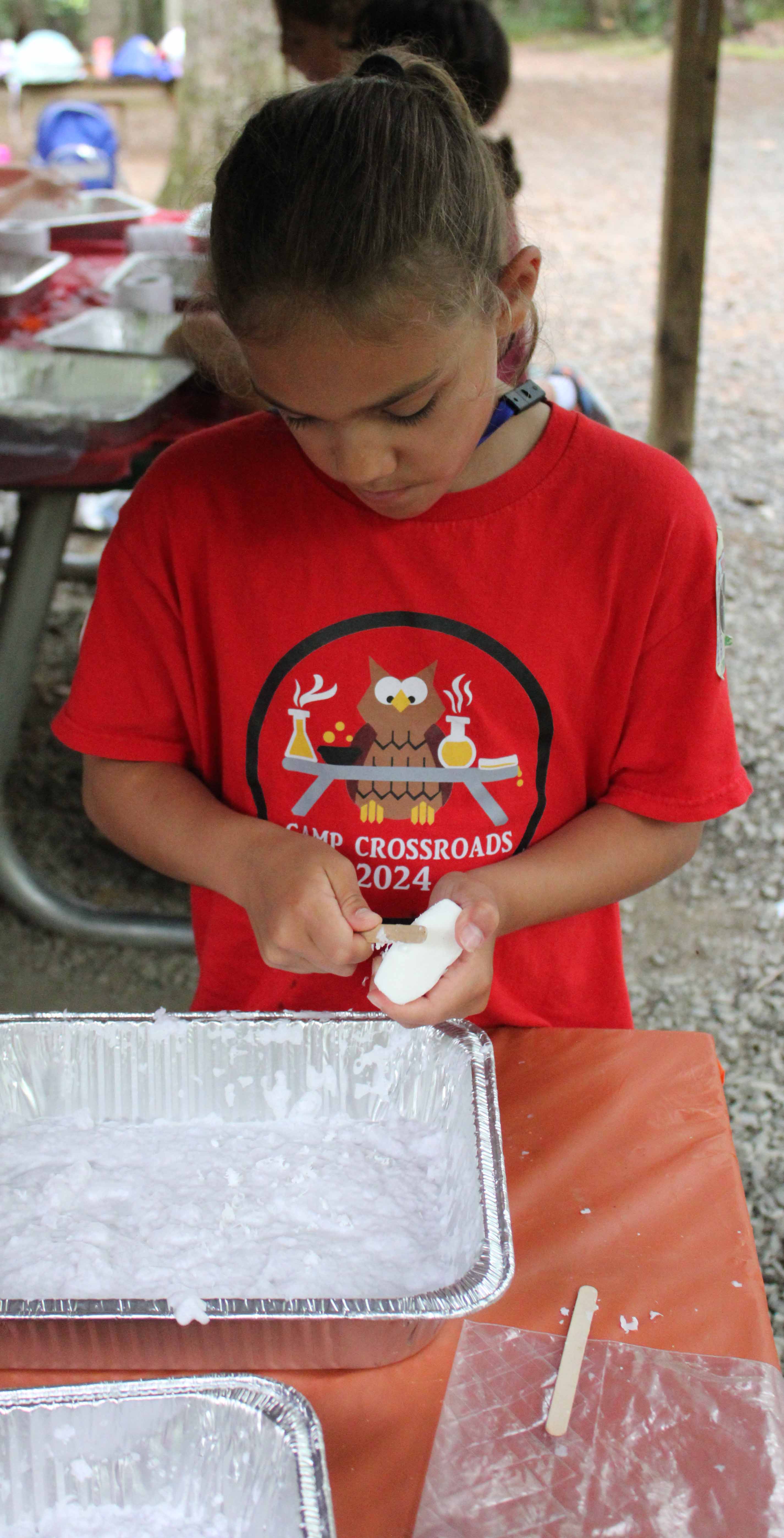 A picture of the Camp Crossroads experience.