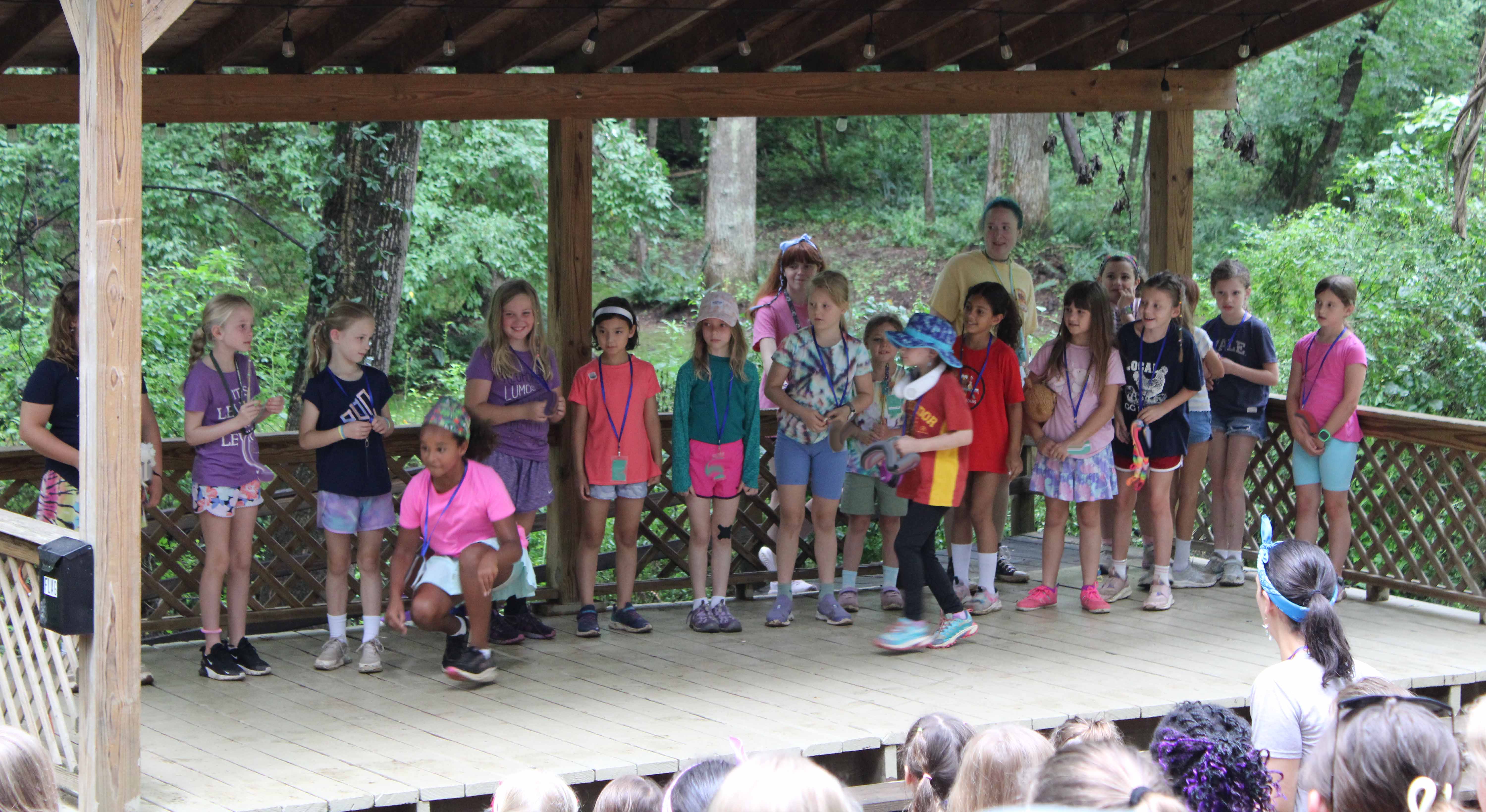 A picture of the Camp Crossroads experience.