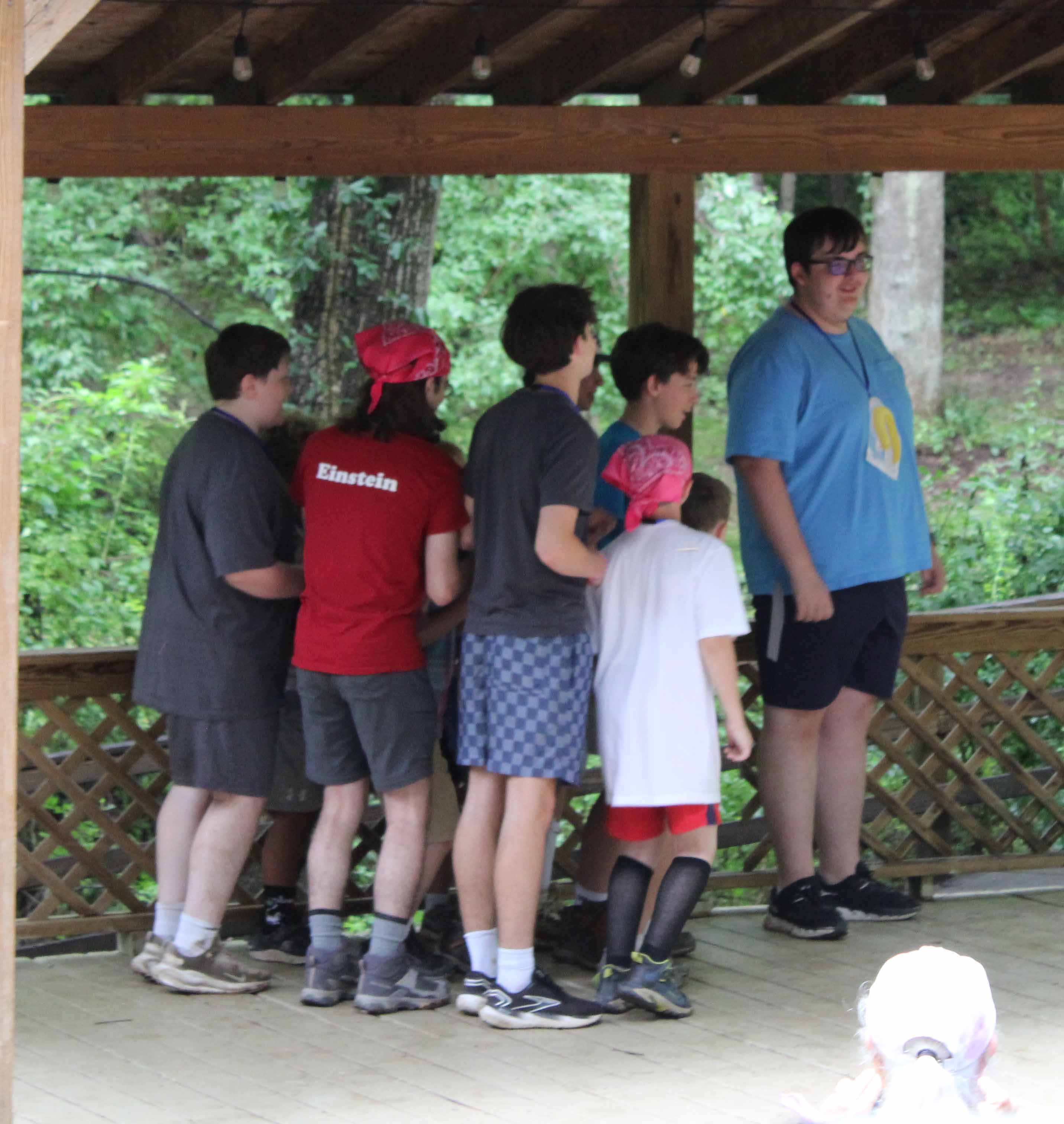 A picture of the Camp Crossroads experience.