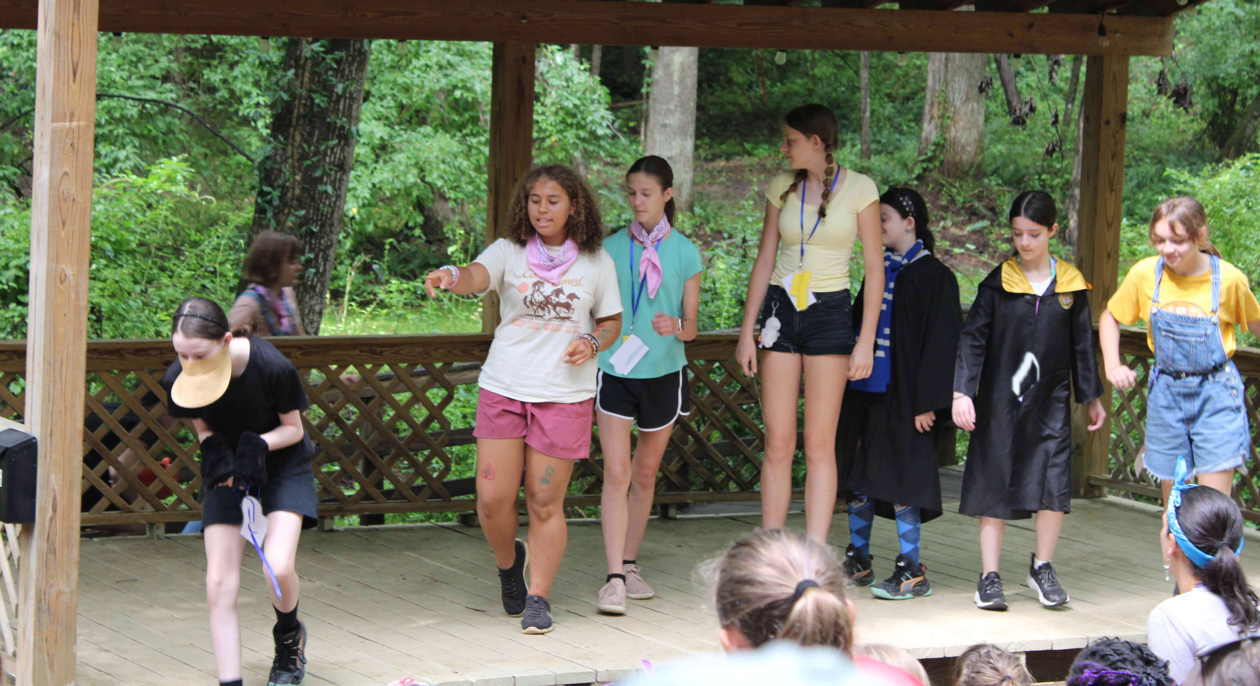 A picture of the Camp Crossroads experience.