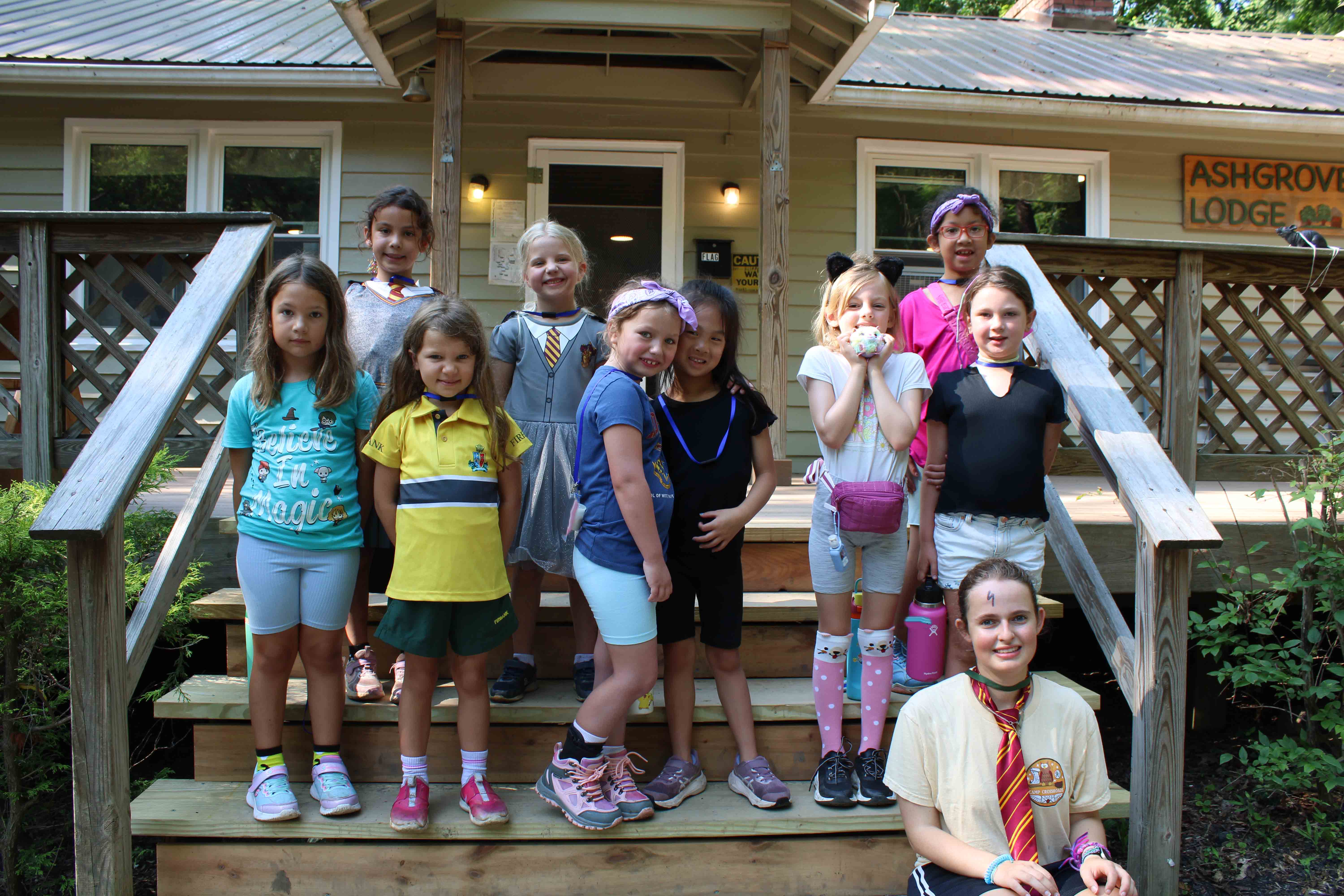 A picture of the Camp Crossroads experience.