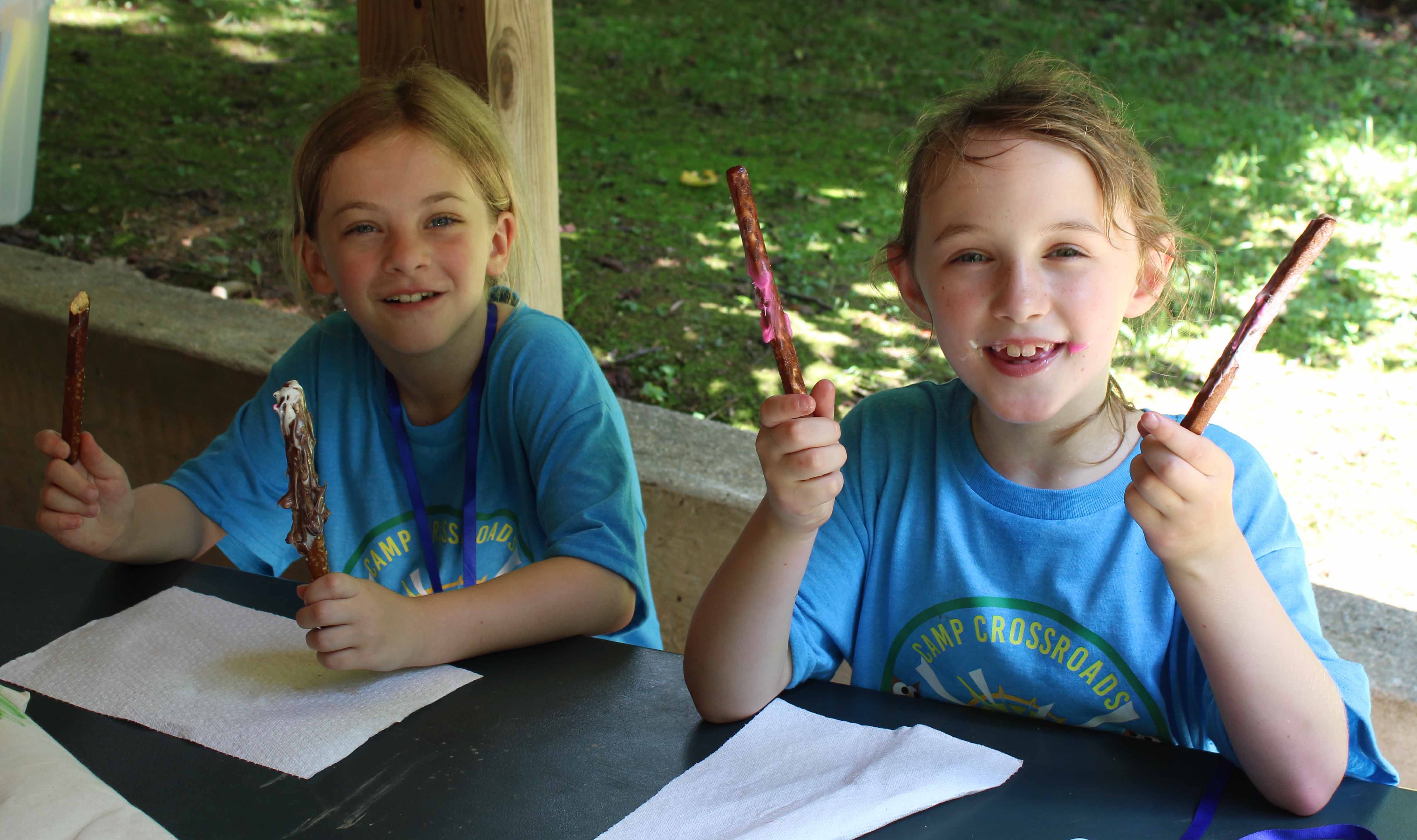 A picture of the Camp Crossroads experience.