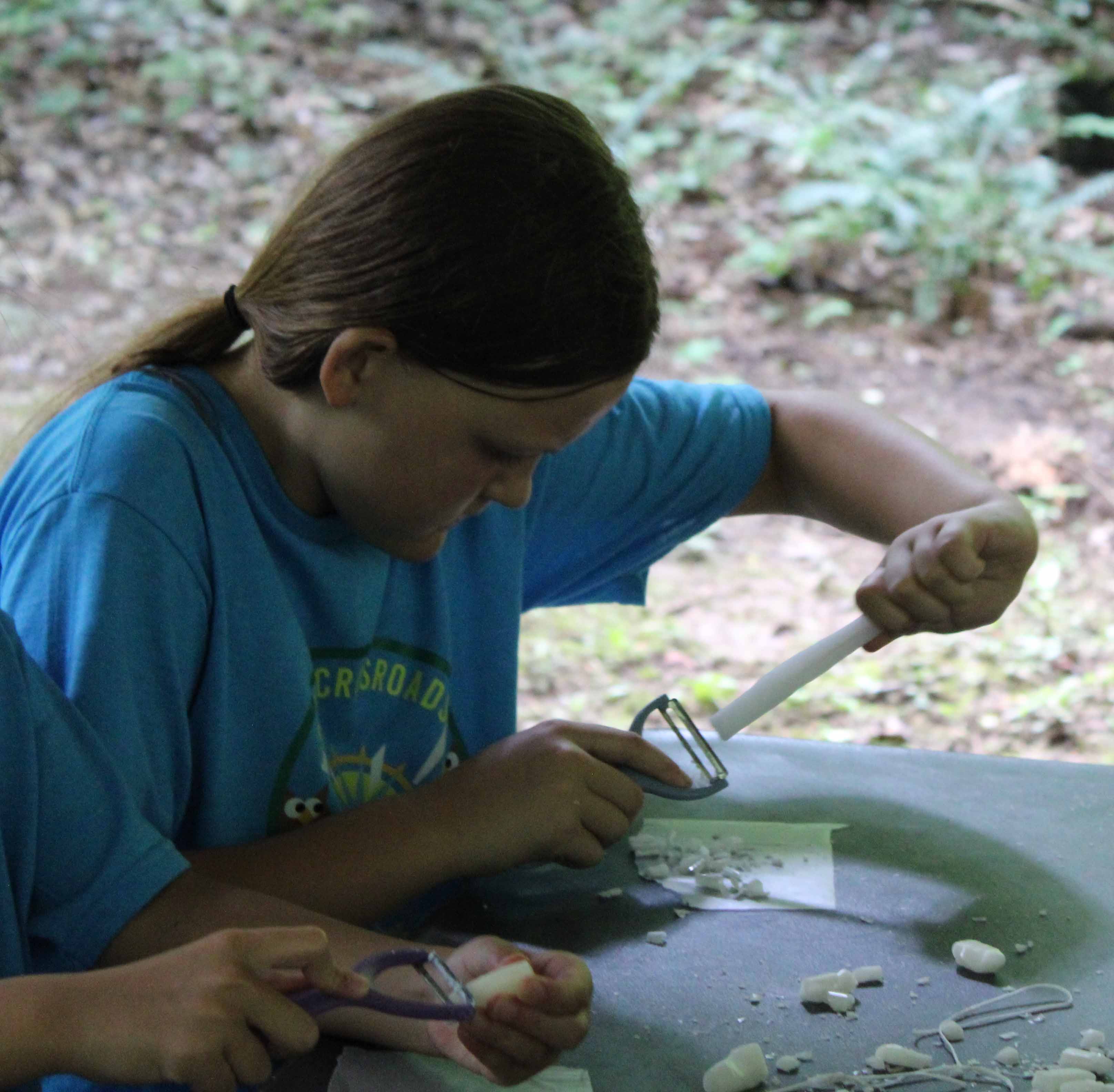 A picture of the Camp Crossroads experience.
